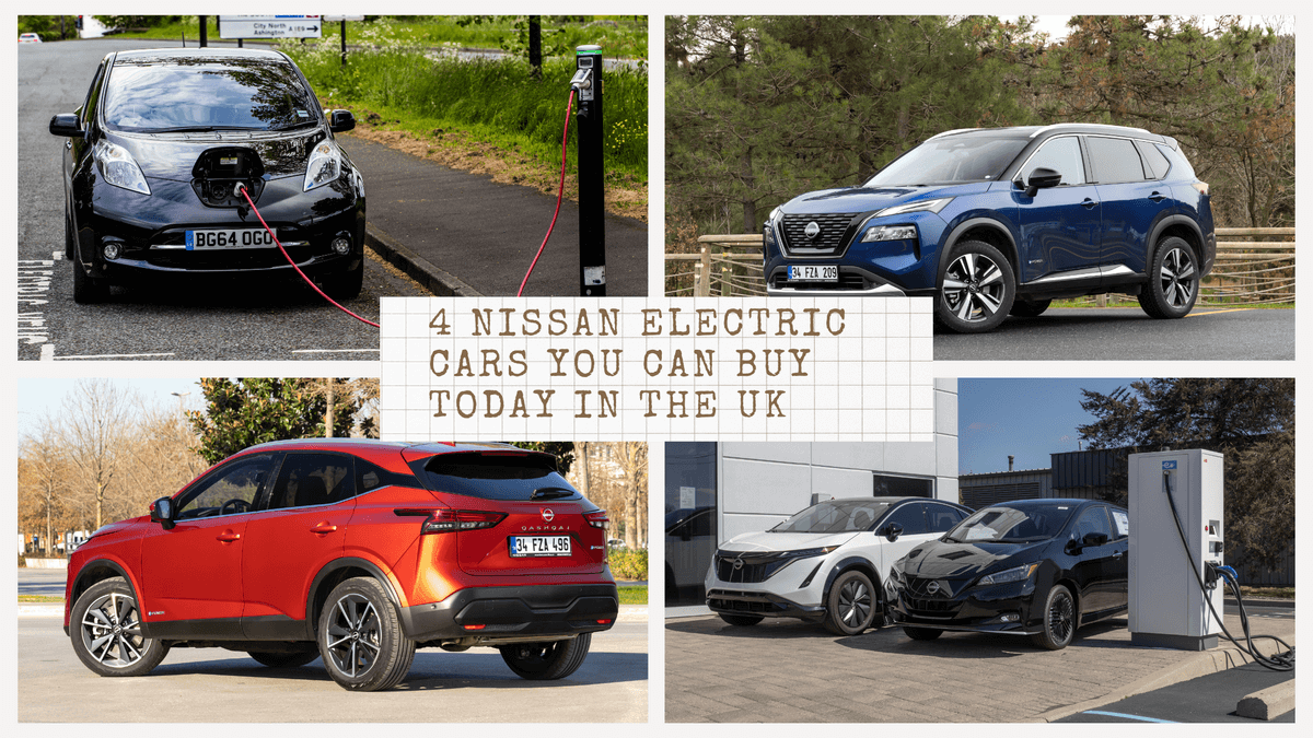 4 Nissan Electric Cars You Can Buy Today In The UK